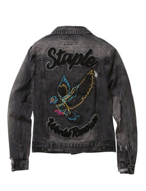 New Clothes City STAPLE trendy autumn and winter embroidered pigeons ...