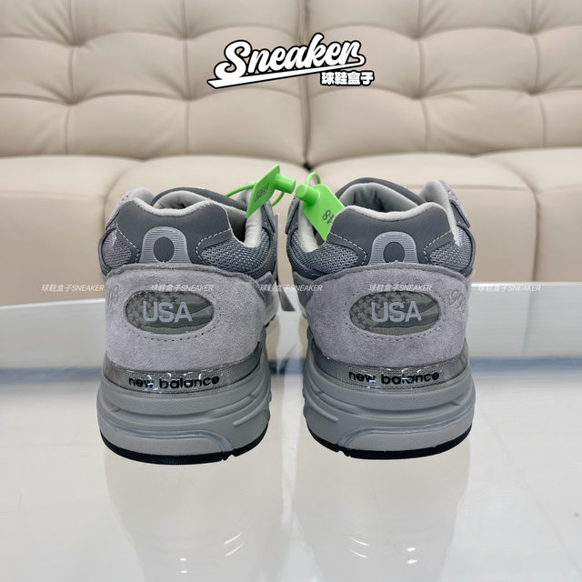 Fast delivery New Balance 993 series Yuanzu Gray American President's classic retro running shoes MR993GL