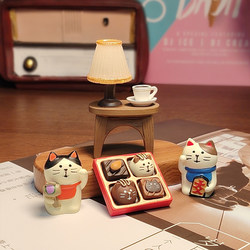 Japanese Zakka Cute Bakery Food Toy ins Baking Coffee Shop Decoration Photography Birthday Gift Resin Ornament