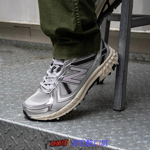 
NEW BALANCE410V5 Summer Silver Gray Men and Women Retro Outdoor Cross-Road Sports Running Shoes MT410KR5