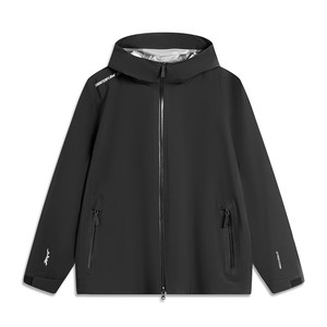 
China Li Ning CF Score Wanlong Armor Men and Women's Reflective Windproof and Moisturizing Hooded Sports Trench Coat ACFU007