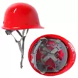 Mũ bảo hiểm an toàn công trường xây dựng lãnh đạo thợ điện tiêu chuẩn quốc gia dày mũ bảo hiểm kỹ thuật xây dựng thoáng khí nam tùy chỉnh in logo