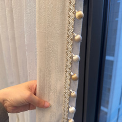 Curtain Lace Accessories, Decorative Accessories, Embellishments, Curtain Tassels, Beads, Fringe, Clothing, Fabric, DIY Crafts