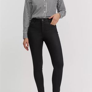 
Clearance special price Australian cr light mature simple style high waist black slim jeans women's elastic tight pencil pants