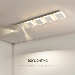 Aisle Light, Corridor Light, Nordic Ceiling Light, Modern Minimalist Bedroom, Cloakroom, Strip Light with Spotlight, Balcony Light U263