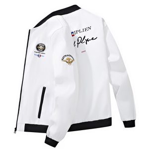 
2026 Spring and Autumn New Men's Jacket American Baseball Uniform Men's Embroidered Motorcycle Suit Trendy Versatile Casual Men's Jacket