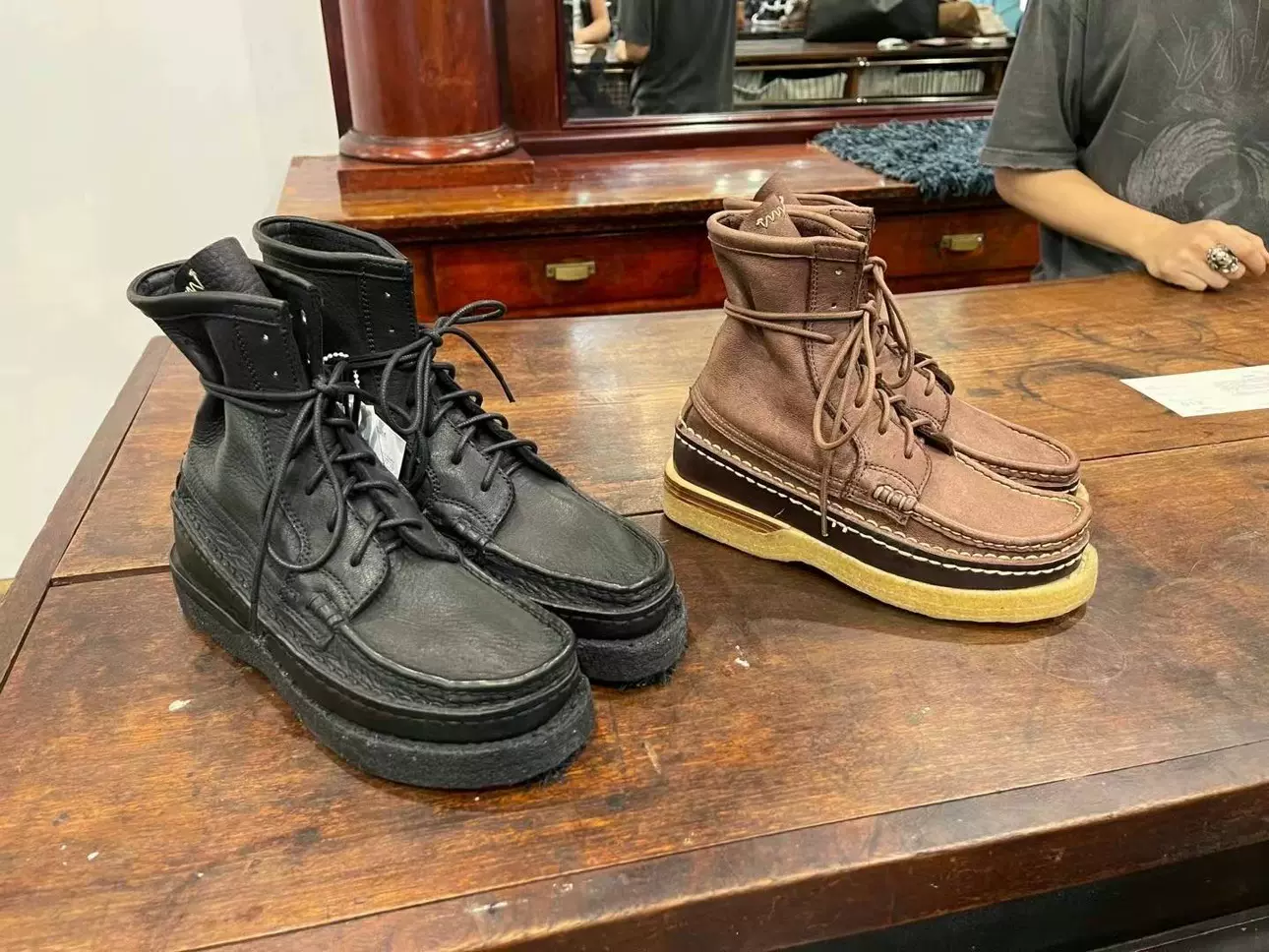 visvim テカテカ CHEEKAG-FOLK ブーツ