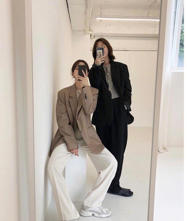 女人到了三、四十岁这样穿,简约干练时尚