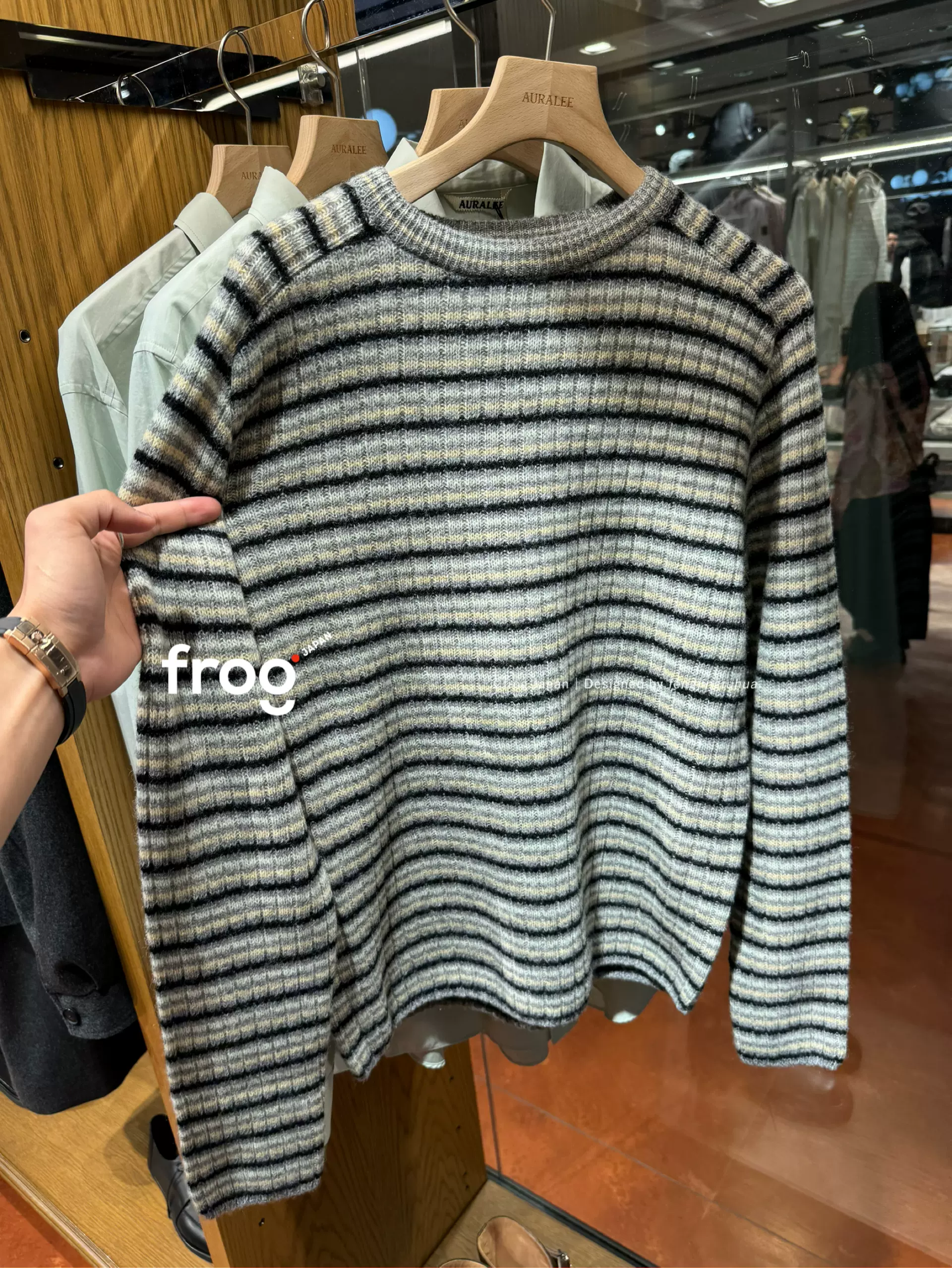 国现折扣WTAPS DECK / SWEATER. WOAC 字母毛衣19AW