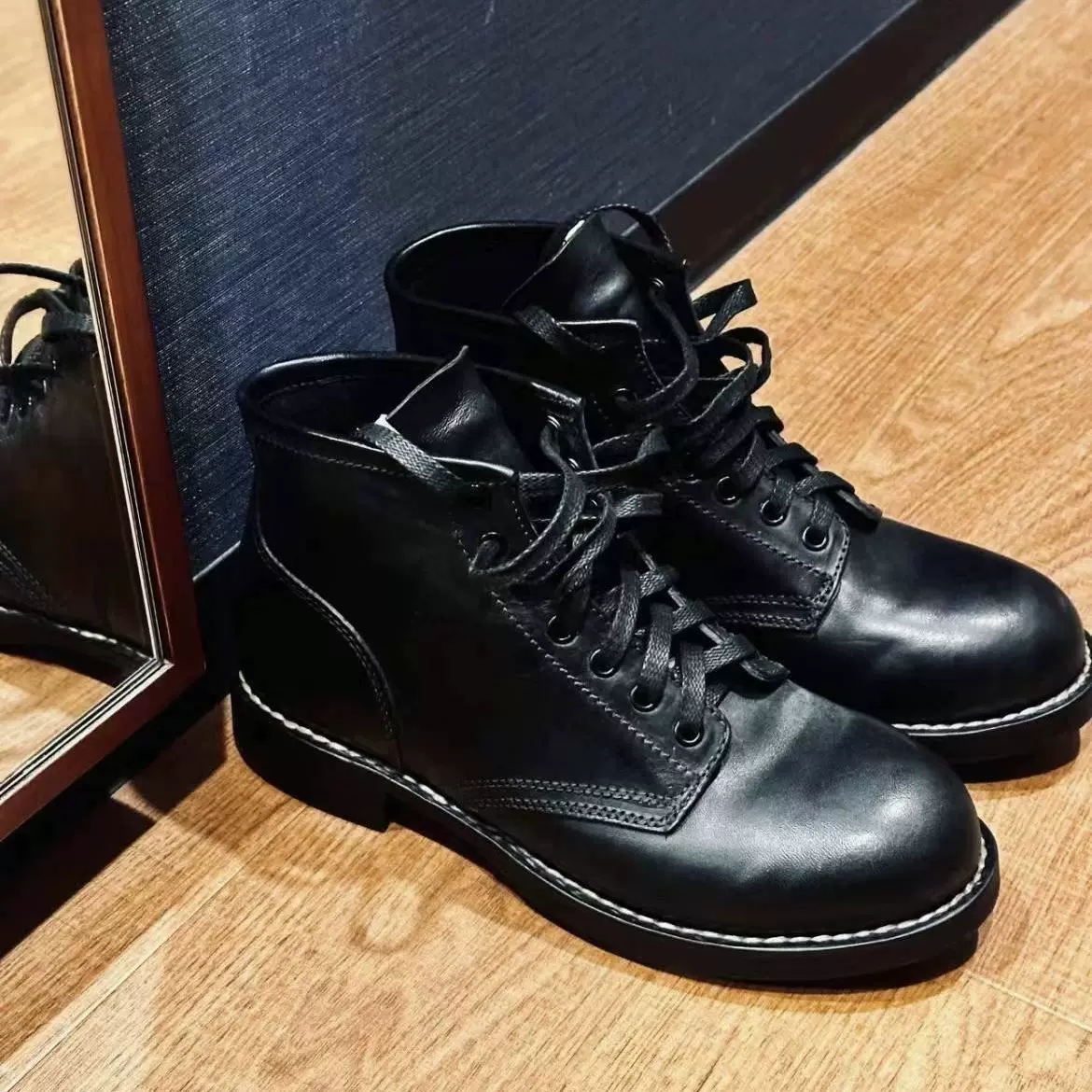 visvim 23AW brigadier boots folk 加工強め個体