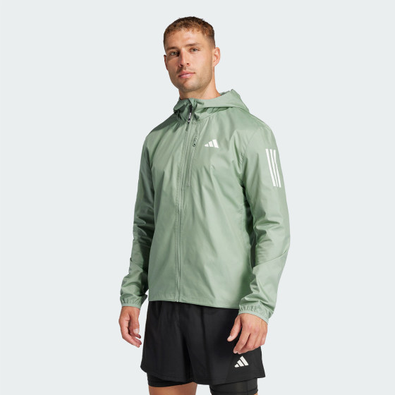 
Adidas Adidas OTR B JKT windproof running sports slim hooded jacket JD2239