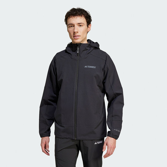 
Adidas MT WINDRDY JKT outdoor windproof sports hooded jacket JI5935 JI5934
