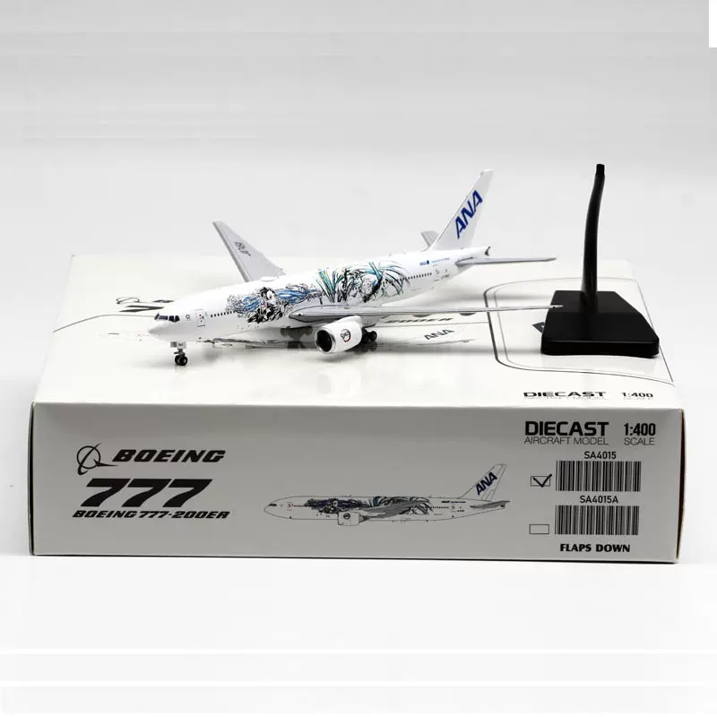 1:400 JC Wing合金客机模型全日空B777-200ER JA745A 鬼滅之刃-Taobao