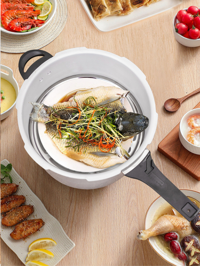 Double Happiness 18cm Aluminum Alloy Pressure Cooker - Cy