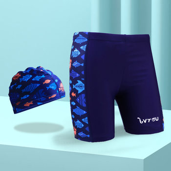 
Children's swimming trunks boys summer professional medium and big boys