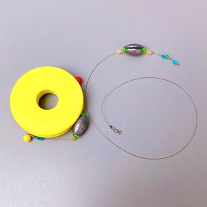 The raft fishing line group imported the original silk line winter bridge raft fishing catfish line handmade fine binding quickly lead puzzle line group

