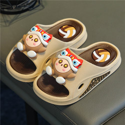 Children's Slippers for Boys, Summer 2026 New Style, Cute Cartoon Boys' and Girls' Non-Slip Thick-Soled Sandals for Older Kids