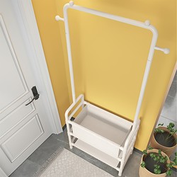 Clothes Rack Floor-Standing Bedroom Household Simple Coat Rack Dormitory Small Indoor Temporary Clothes Storage Rack Drying Rack