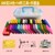 500g, 24 colors + 14 tools + accessories + carrying case 
