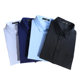 Fat brother big size men's short -sleeved shirt Men's business casual fat guy summer add fat to increase loose shirt
