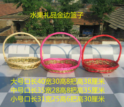 Wicker fruit basket custom made egg flower basket willow woven