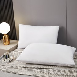 Pillow Core for Five-Star Hotels, Cervical Spine Protection, Soft Low Pillow, Single Male Full Head Pillow, Home Use Female Dormitory Pillow, Pair Pack