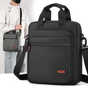 
Hands-on shoulder bag for men's bag business casual crossbody bag 2024 new simple large capacity tablet bag
