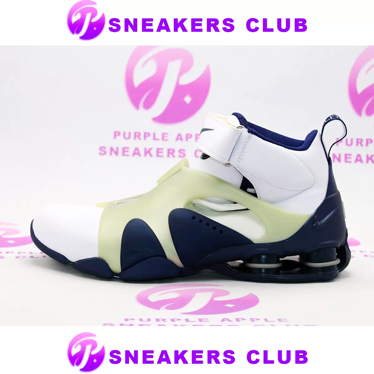 Nike Shox Stunner OG 白海军蓝发泡材质302918-141-Taobao