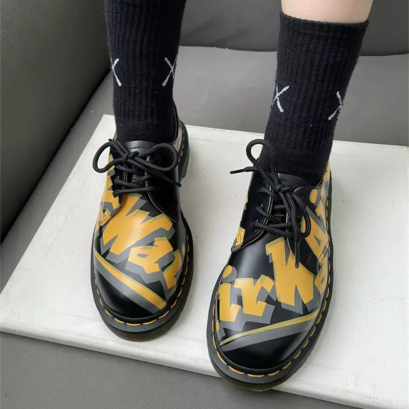 新款)Dr.martens 1461 airwair vintage低帮3孔联名皮鞋31095038-Taobao