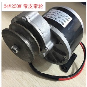 
12V24V250W350W deceleration brushed pulley electric toy scooter motor MY1016Z antelope