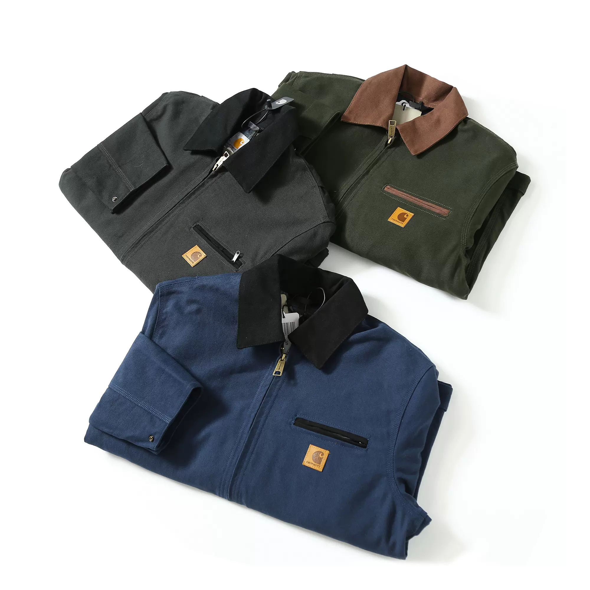 carhartt J97卡哈特美式底特律夹克古着工装帆布外套cleanfit男潮-Taobao