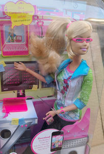 
Counter genuine computer engineer Barbie semi-articulated Barbie doll Dream series T7173