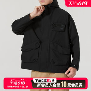 
NEW BALANCE Jacket Men's and Women's 25 Winter New NB Jacket Breathable Sportswear AMJ43309-BK