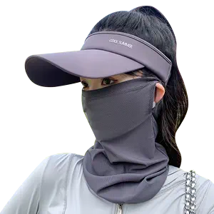 UVBANANA夏全方位防晒帽女防紫外线大檐遮阳帽遮脸护颈面罩太阳帽-Taobao