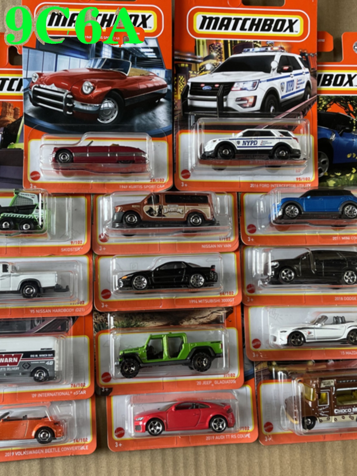 Model Samochodu Sportowego Matchbox 30782 - Subaru, Toyota