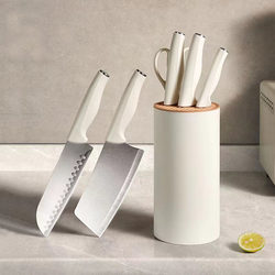 German Kitchen Knife Set, Household Kitchen Knife, Slicing Knife, Bone Chopping Knife, Fruit Knife, Stainless Steel Complete Set Gift