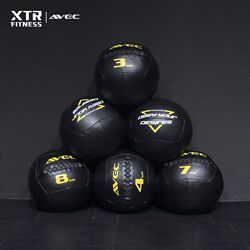 Avec Medicine Ball Gym Soft Solid Gravity Wall Ball Personal Training Gadget Muscle Training Non-Elastic Sports Squash Ball