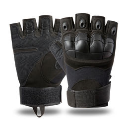 Tactical Gloves for Men and Women, Outdoor Cycling, Mountaineering, Rock Climbing, Combat Protection, Military Training, Wear-Resistant Half-Finger Gloves