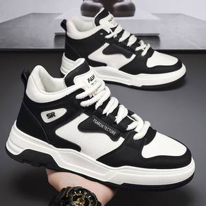 
High-top men's shoes 2025 new trendy autumn leather casual board shoes Air Force men's No. 1 student sports trendy shoes