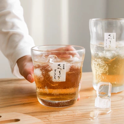 Japan Imported Ishizuka Glass Household Glass Water Cup Beer Juice Drink Dessert Cup Transparent Tea Cup Foreign Wine Cup