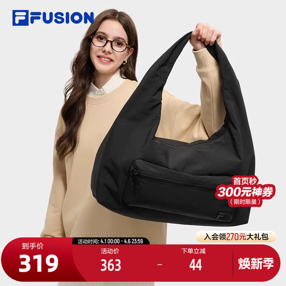 
FILA FUSION Fashion Couple Holder Bag 2025 Autumn New Fashion Casual Handbag Carrying Bag