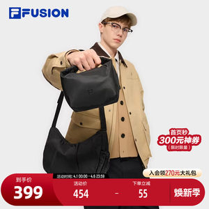 
FILA FUSION Fashion Couple Shoulder Bag 2025 Winter New Shoulder Bag Crossbody Bag Lazy Bag