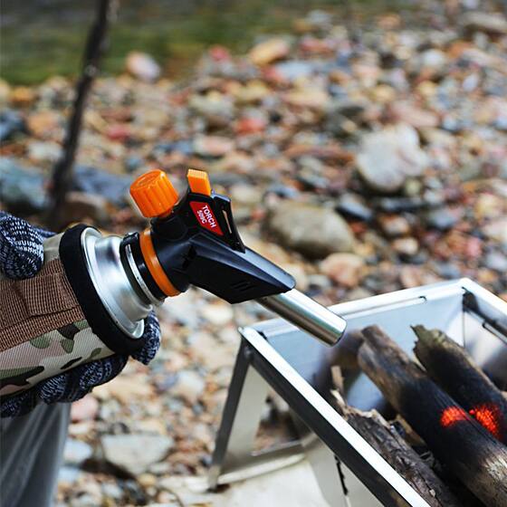 Outdoor barbecue spray gun camping 509 calories can be inverted, burst of fire gun camping, convenient firearm spray gun head
