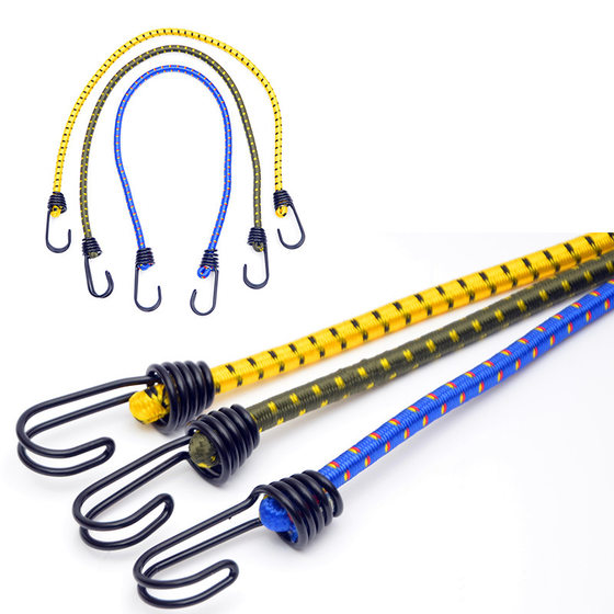 
Outdoor bundling rope thick elastic belt tent rope high elastic clothesline camping luggage wholesale 60cm