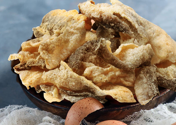 新加坡进口金鸭咸蛋黄鱼皮片