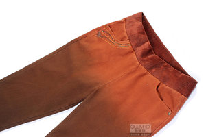 Clear Ou Liyao Spring and Autumn Single -layer thin gradient leggings nine -point pants pencil pants 0942
