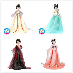 
Ancient costume Kerr doll Chinese style Han Shang Hualian spring banquet Jinxinyi Lijia small rag doll girl toy