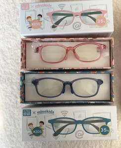 
MINOKIDS genuine glasses frame for women, pink frame, can be equipped with myopia anti-blue light flat mirror without prescription
