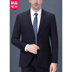 Men's Suit Jacket, Single-Breasted Blazer, Men's Small Suit Set, Business Formal Wear, High-End Work Attire, Office Jacket, Autumn