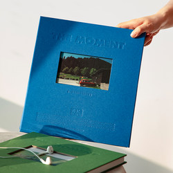 Qingheji Flash Instant Self-Adhesive Laminated Photo Album Large Capacity Family Memory Book Vintage Photo Storage Book